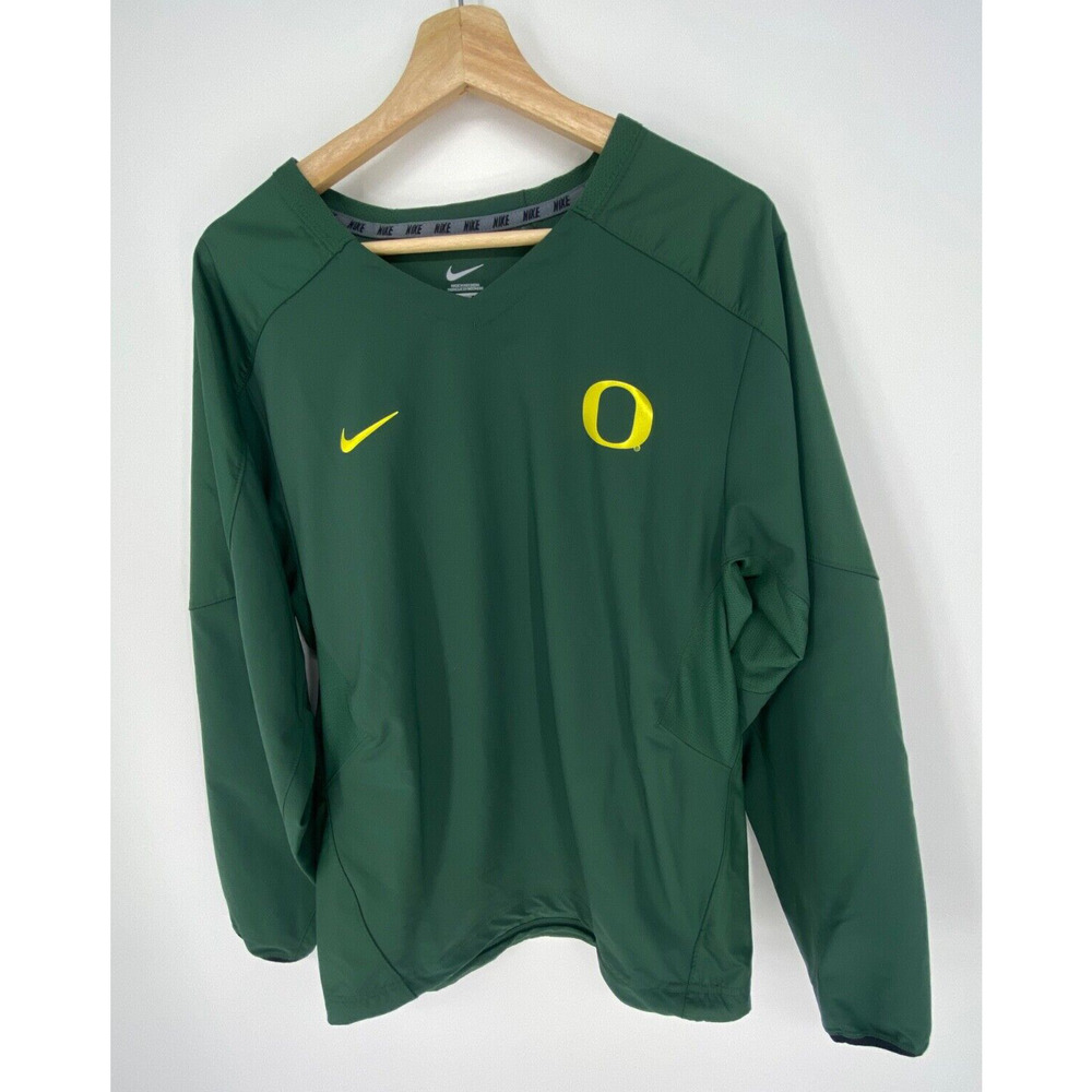 Nike Oregon Ducks UO Jacket Men's Sz SMALL Acceleration Pullover Windshirt 2663